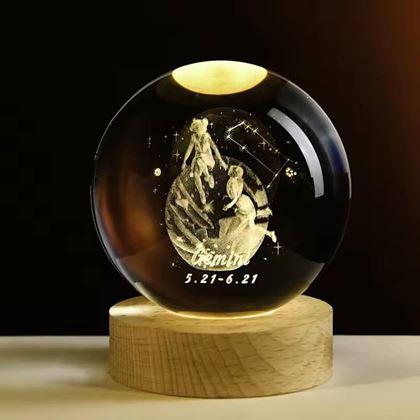 Imaginea din Glob luminos LED semn zodiacal  -  Gemeni