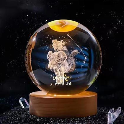 Imaginea din Glob luminos LED semn zodiacal  -  Berbec