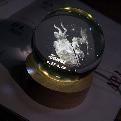 Imaginea din Glob luminos LED semn zodiacal  -  Taur