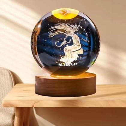 Imaginea din Glob luminos LED semn zodiacal  -  Scorpion