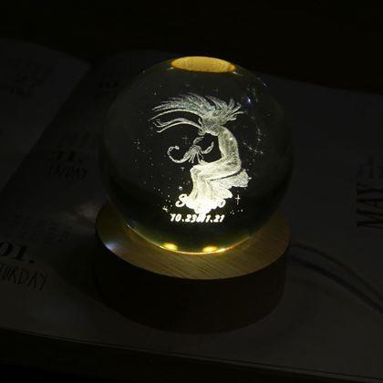 Imaginea din Glob luminos LED semn zodiacal  -  Scorpion
