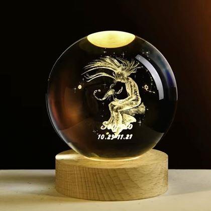 Imaginea din Glob luminos LED semn zodiacal  -  Scorpion
