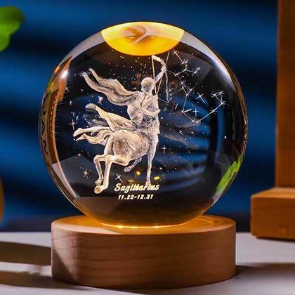 Imaginea din Glob luminos LED semn zodiacal  -  Săgetător