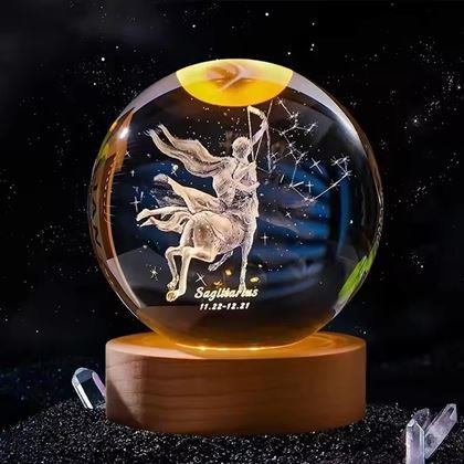Imaginea din Glob luminos LED semn zodiacal  -  Săgetător