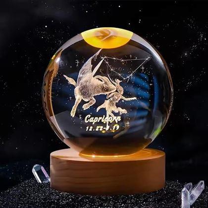 Imaginea din Glob luminos LED semn zodiacal  -  Capricorn