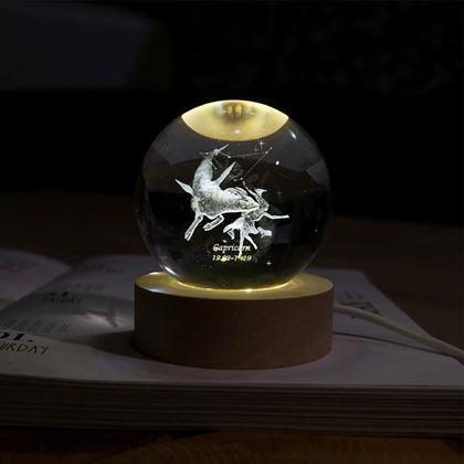 Imaginea din Glob luminos LED semn zodiacal  -  Capricorn