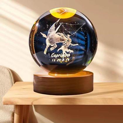 Imaginea din Glob luminos LED semn zodiacal  -  Capricorn