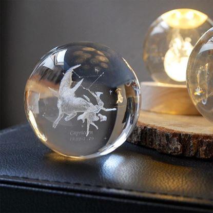 Imaginea Glob luminos LED semn zodiacal 