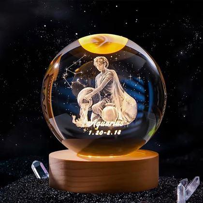 Imaginea din Glob luminos LED semn zodiacal  -  Vărsător