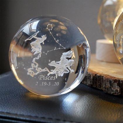 Imaginea din Glob luminos LED semn zodiacal  -  Pești
