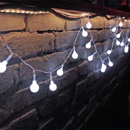 Imaginea din Ghirlandă cu beculețe LED - lumină rece