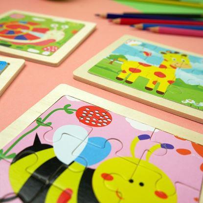Imaginea Puzzle din lemn pentru copii