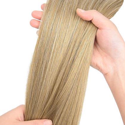 Imaginea din Părulet extensie tip coadă de cal - blond natural