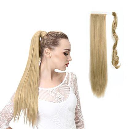 Imaginea din Părulet extensie tip coadă de cal - blond natural