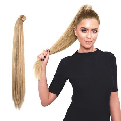 Imaginea din Părulet extensie tip coadă de cal - blond natural