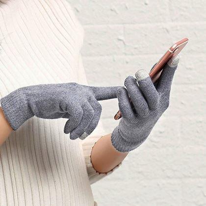 Imaginea din Mănuși pentru smartphone-uri - gri