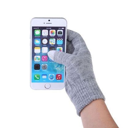 Imaginea din Mănuși pentru smartphone-uri - gri