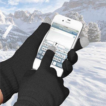 Imaginea din Mănuși pentru smartphone-uri - negre