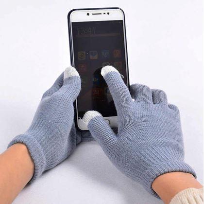 Imaginea din Mănuși pentru smartphone-uri - gri