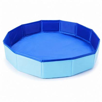 Imaginea din Piscină pliabilă pentru clătirea picioarelor lângă piscină