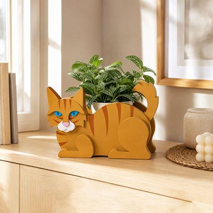 Imaginea din Husă decorativă pentru ghiveci – pisicuță