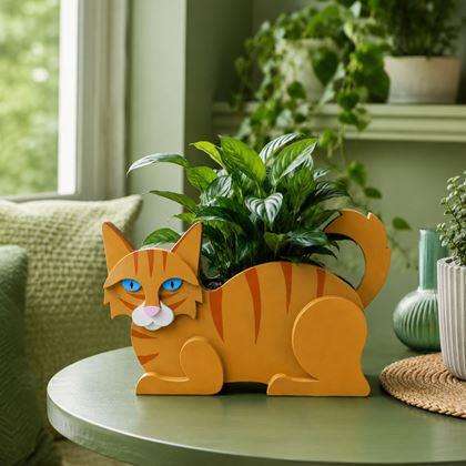 Imaginea din Husă decorativă pentru ghiveci – pisicuță