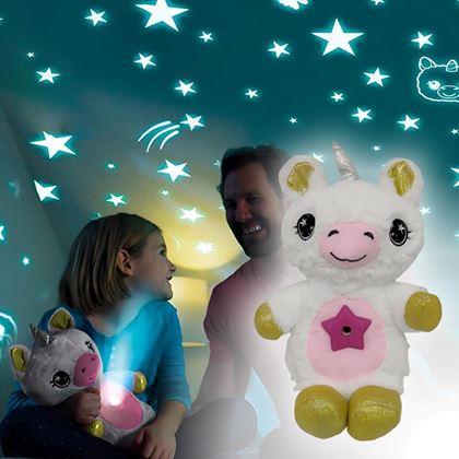 Imaginea din Jucărie de plus cu proiector  -  unicorn