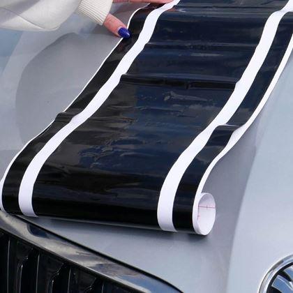 Imaginea din Autocolant pentru mașină  -  dungi negre