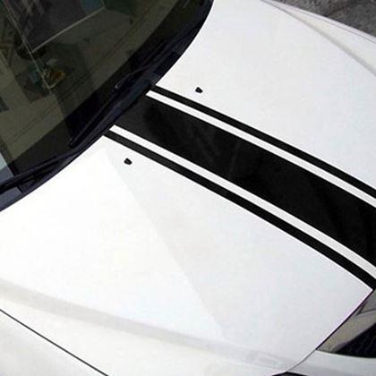 Imaginea din Autocolant pentru mașină  -  dungi negre