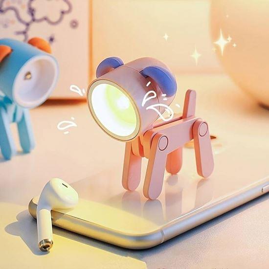 Imaginea din Psí mini lampička - růžová