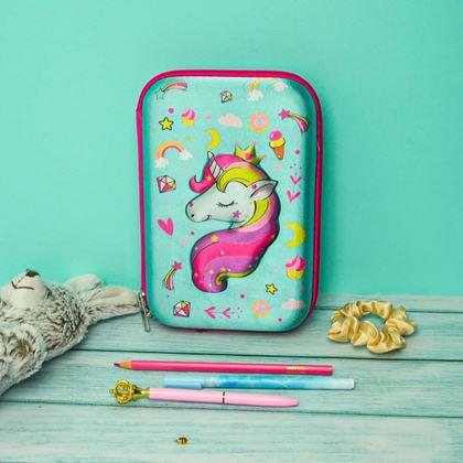 Imaginea din Penar cu unicorn  -  albastru