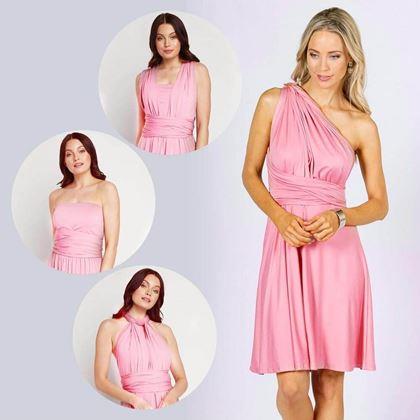 Imaginea din Rochie scurtă universală  -  roz