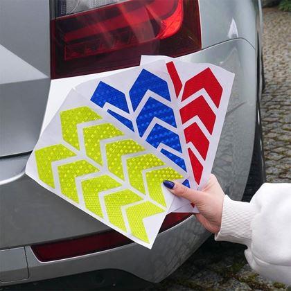 Imaginea din Autocolante pentru mașină  -  săgeți albastre