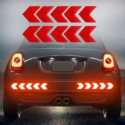 Imaginea din Autocolante pentru mașină  -  săgeți roșii