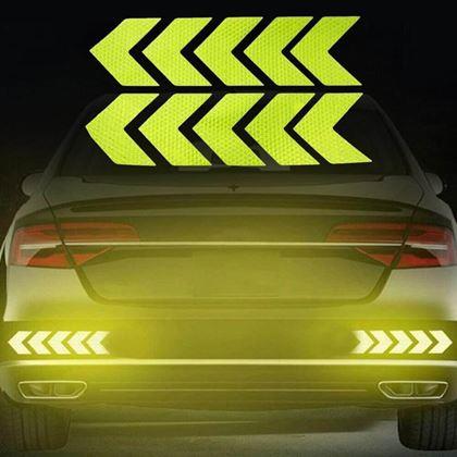 Imaginea din Autocolante pentru mașină  -  săgeți galbene