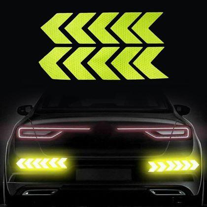 Imaginea din Autocolante pentru mașină  -  săgeți galbene