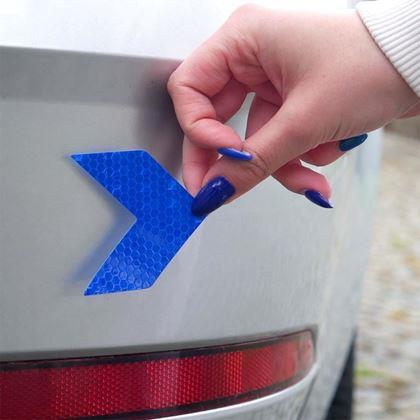 Imaginea din Autocolante pentru mașină  -  săgeți albastre