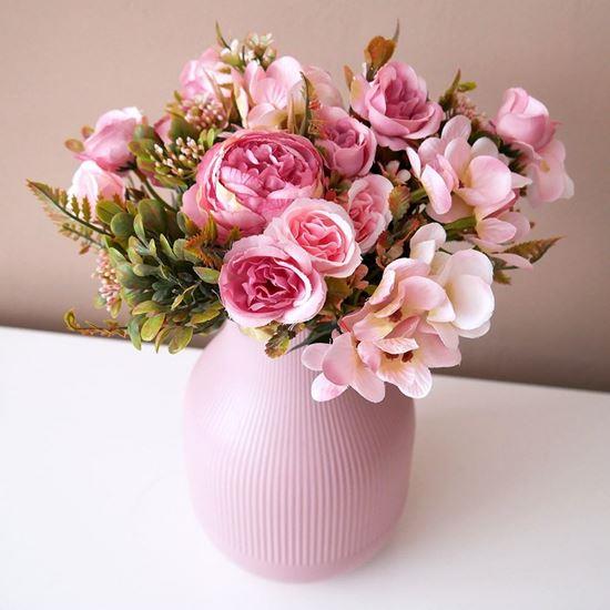 Imaginea din Flori artificiale decorative  -  roz