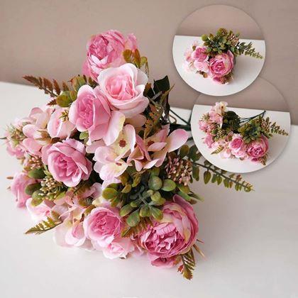Imaginea din Flori artificiale decorative  -  roz