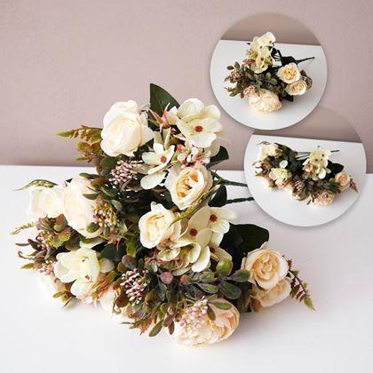 Imaginea din Flori artificiale decorative  -  crem