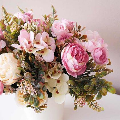 Imaginea din Flori artificiale decorative  -  crem