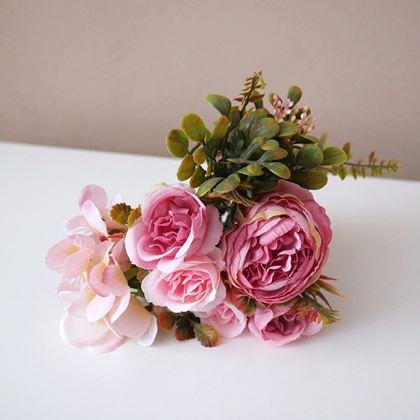 Imaginea din Flori artificiale decorative  -  roz
