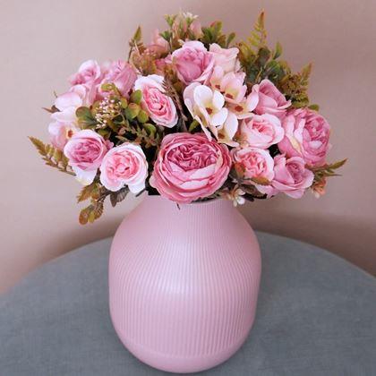 Imaginea din Flori artificiale decorative  -  roz