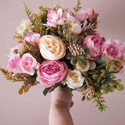 Imaginea din Flori artificiale decorative  -  crem