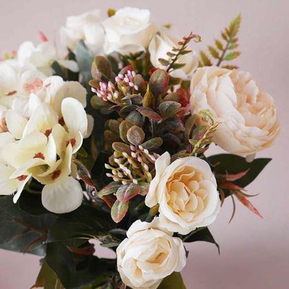 Imaginea din Flori artificiale decorative  -  crem