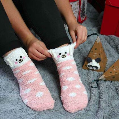 Imaginea din Șosete termice într-o cutie de cadou  -  iepure