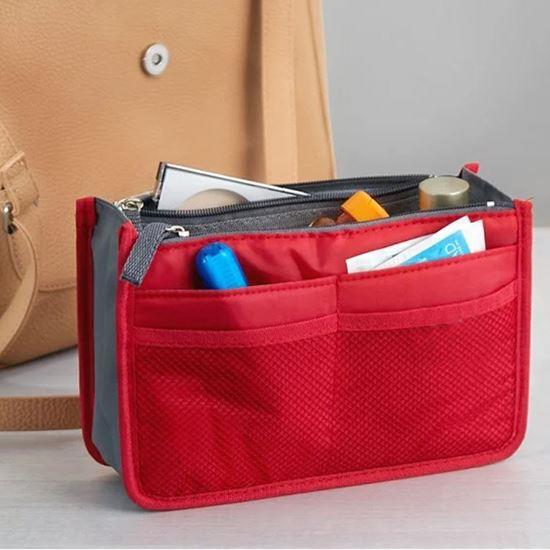 Imaginea din Organizator pentru geantă  -  roșu
