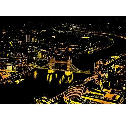 Imaginea din Tablou răzuibil -  Londra