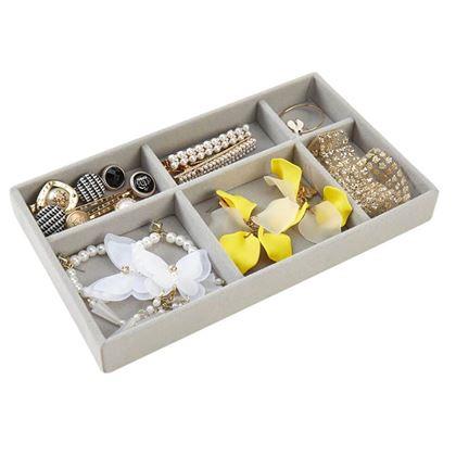 Imaginea din Organizator pentru bijuterii pentru sertare  -  compartimente mari