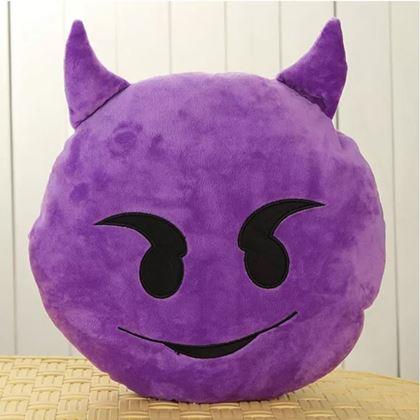 Imaginea din Emoji pernă  -  diavol